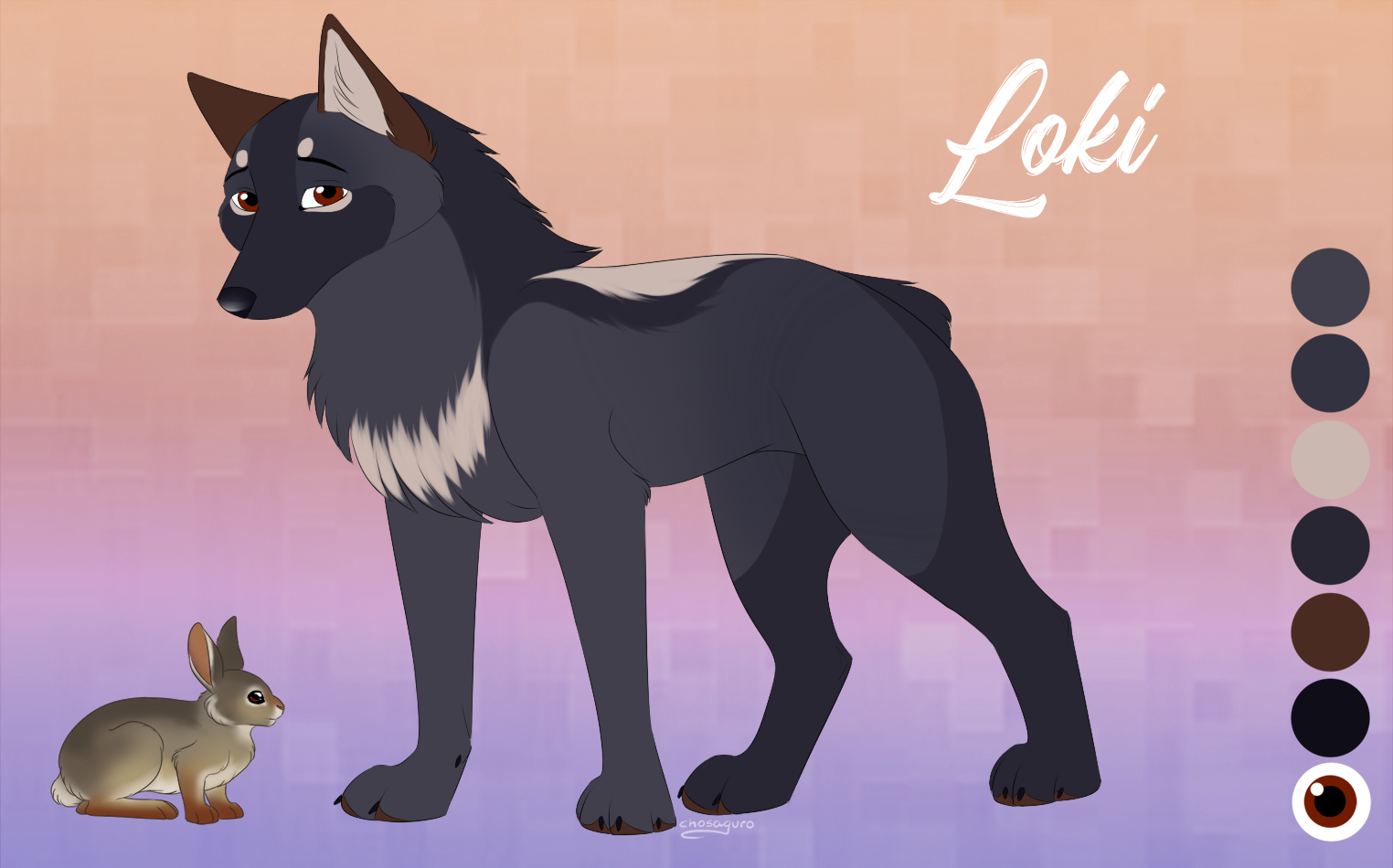 Loki Reference Sheet by chosaguro on DeviantArt