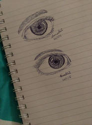 realistic eye drawing