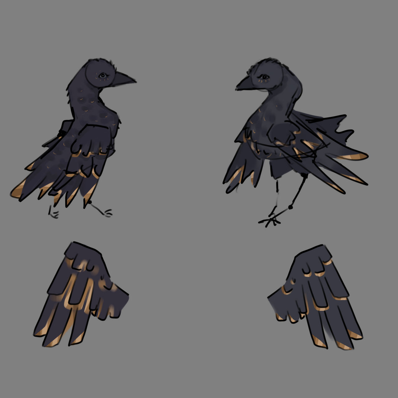 Birds Deviantart Birds by PaniniIllustrates on DeviantArt