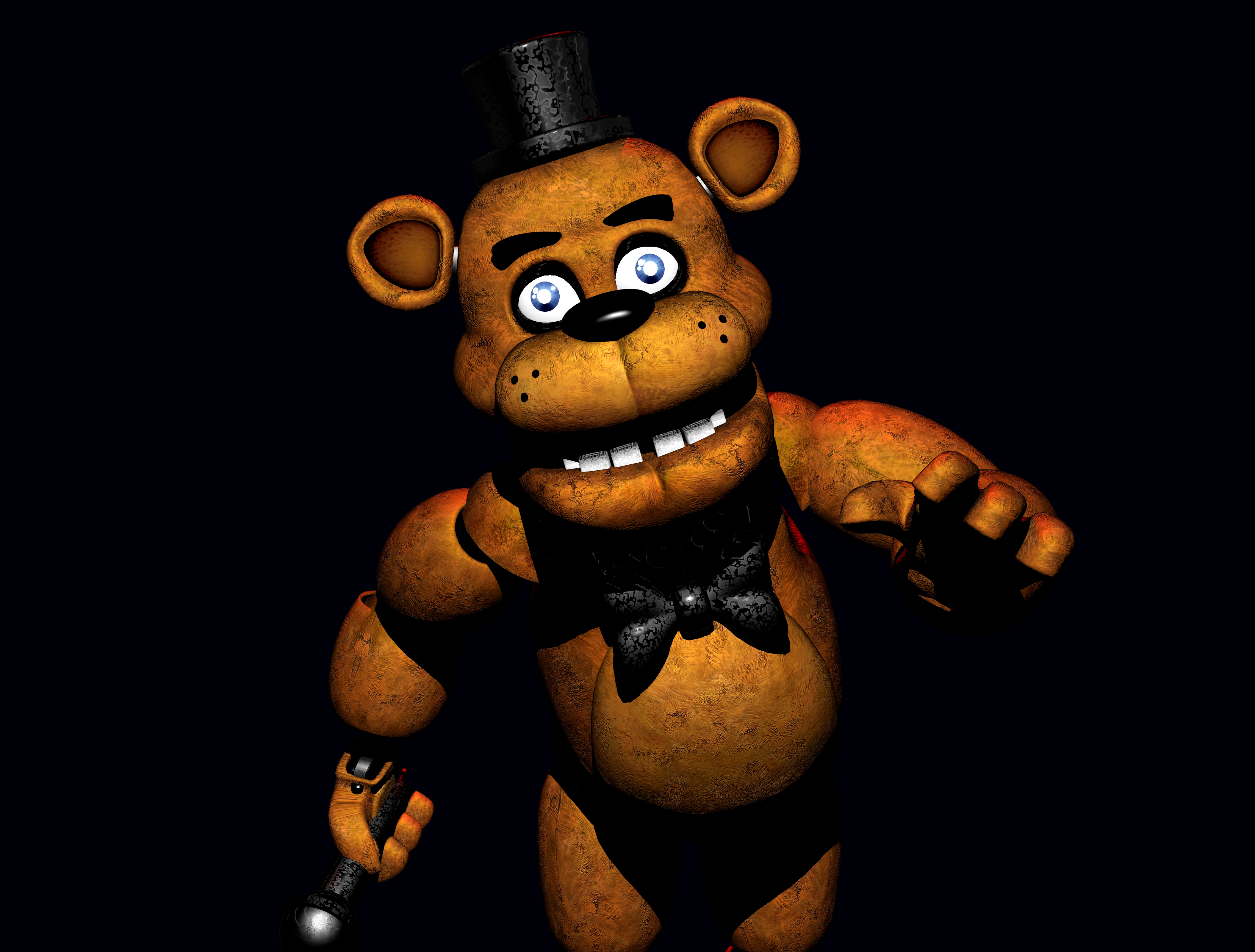 FNaF C4D  FNaF Withered Freddy Full Body V2 by BrussPictures on DeviantArt