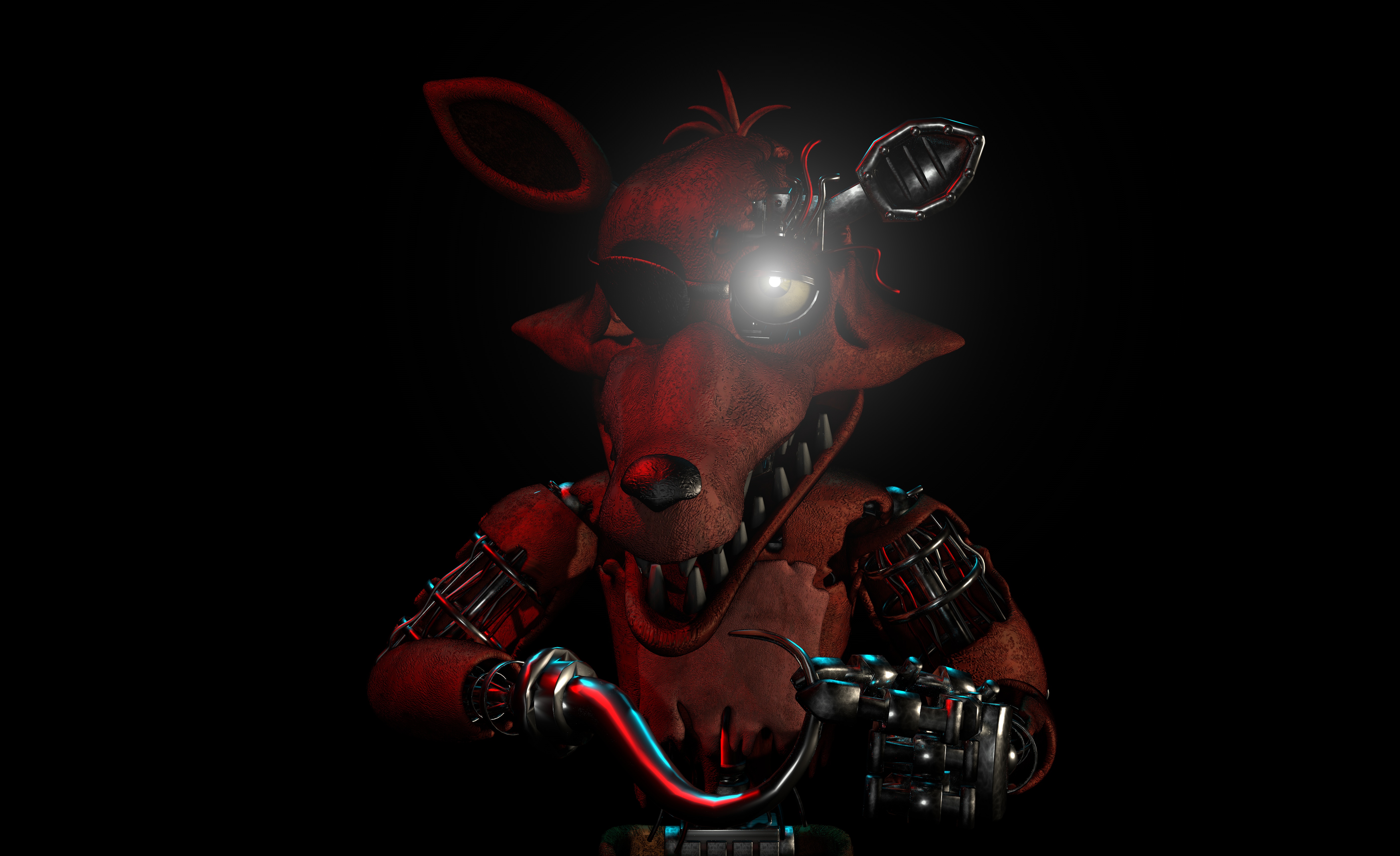 FNAF 2) Withered Foxy Poster by TheUnbearable101 on DeviantArt