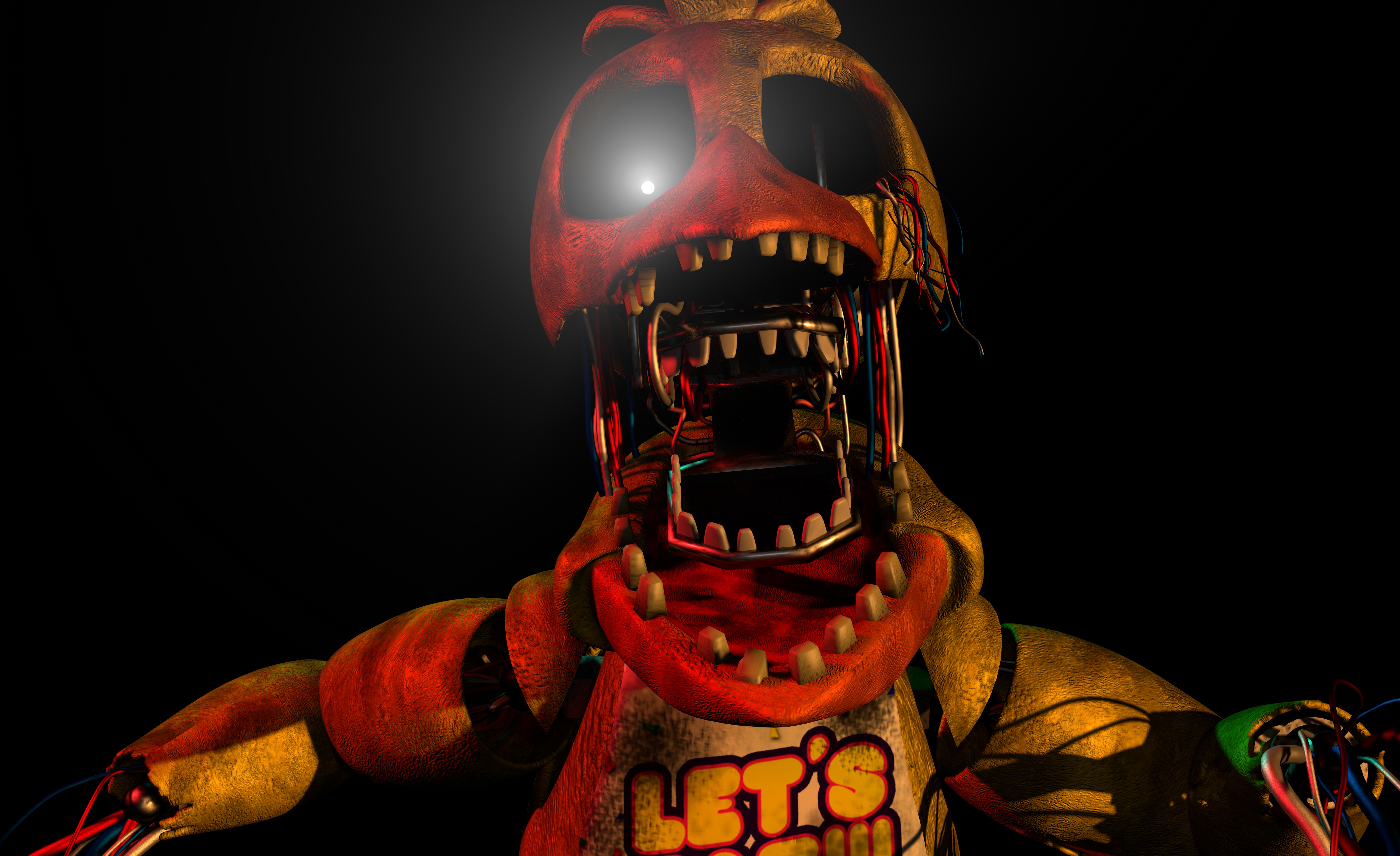 ArtStation - Withered Chica (FNaF 2) Redesign