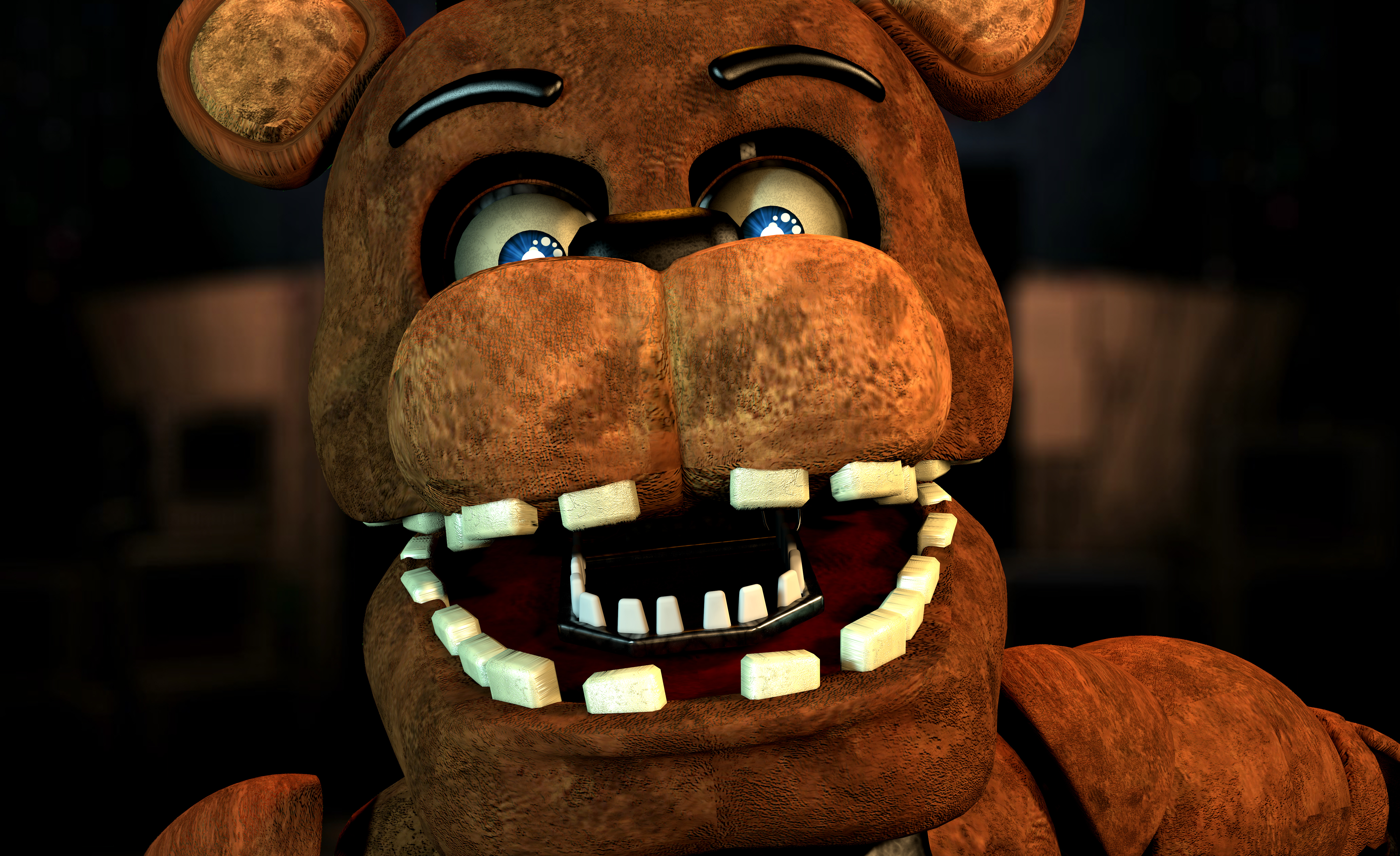 C4D/FNaF4) Nightmare Freddy Rare Screen FNaF 2 by DarkyTheRabbit on  DeviantArt