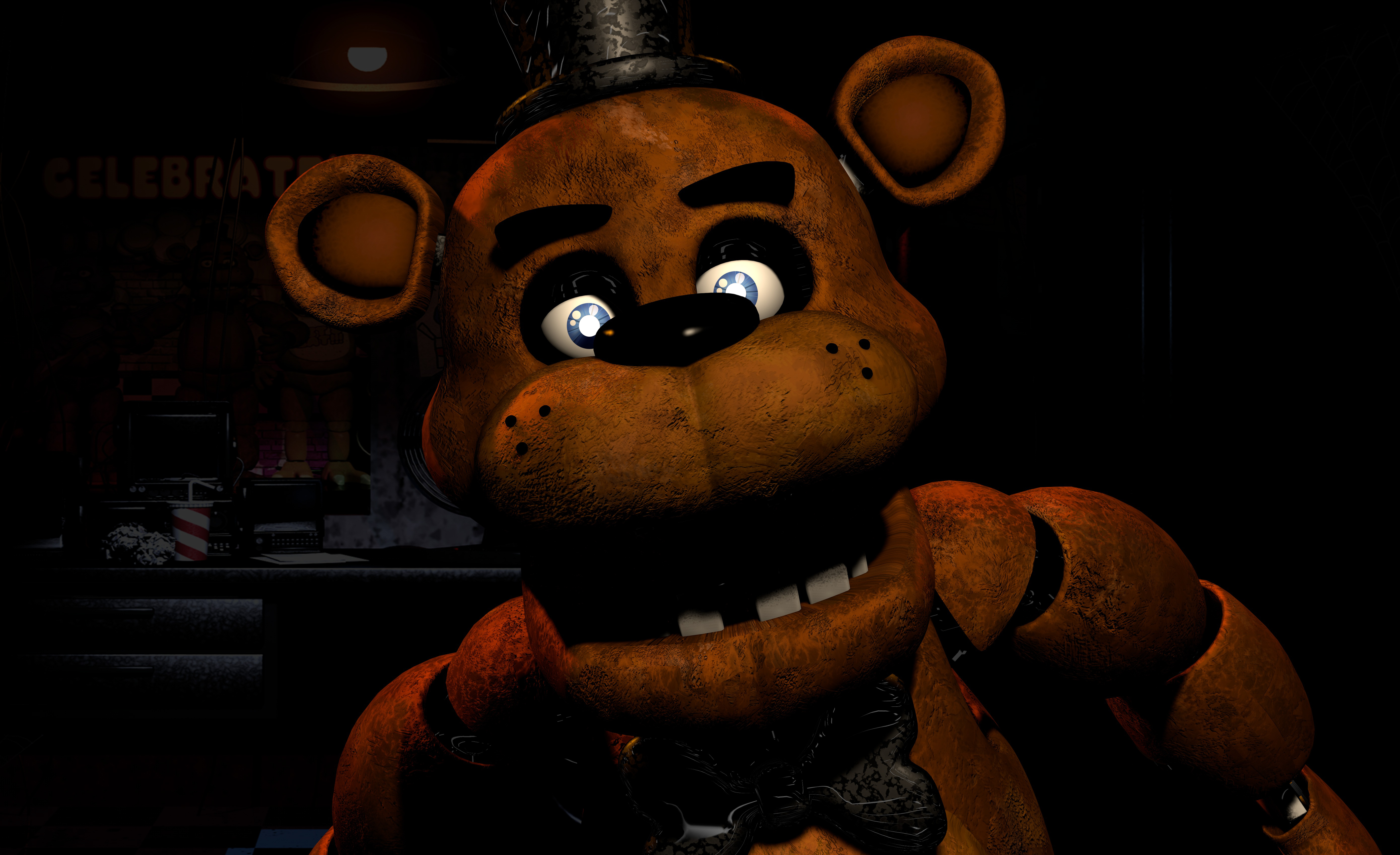 FNaF C4D  FNaF Withered Freddy Full Body V2 by BrussPictures on DeviantArt