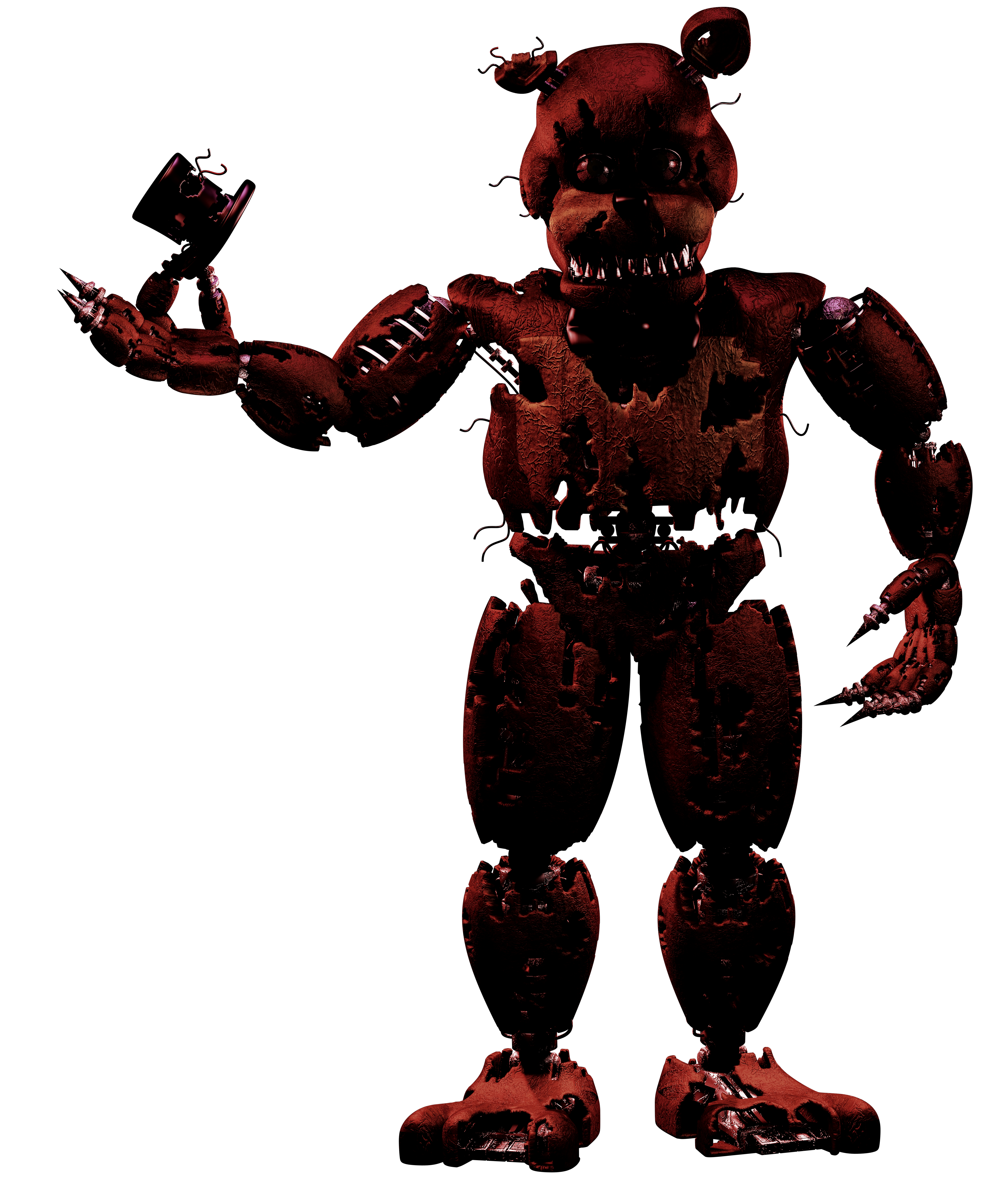 FNaF 4: Nightmare Freddy by SpaceBearr on DeviantArt