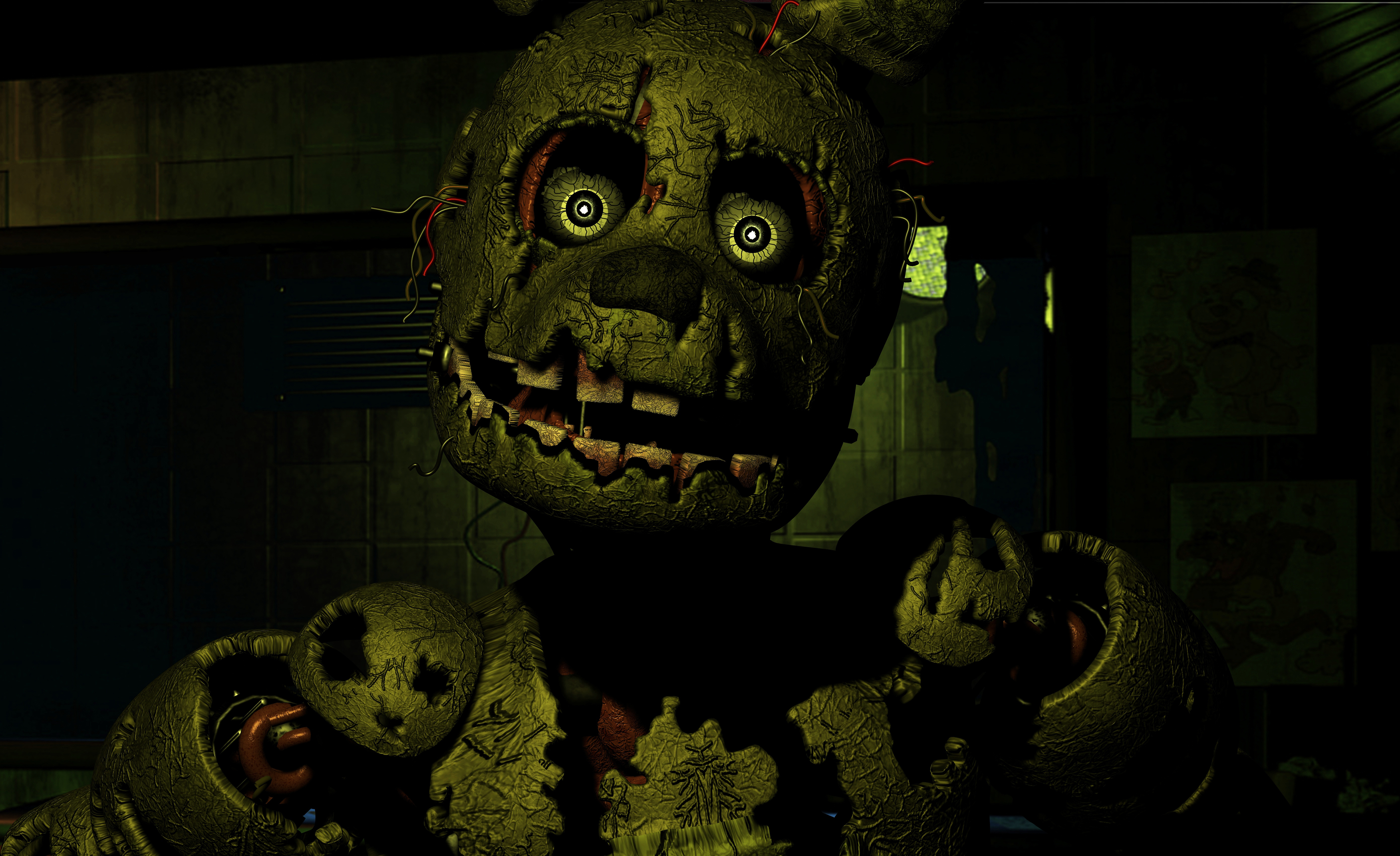 FNaF C4D  FNaF 2 Withered Freddy in Office Remake by BrussPictures on  DeviantArt