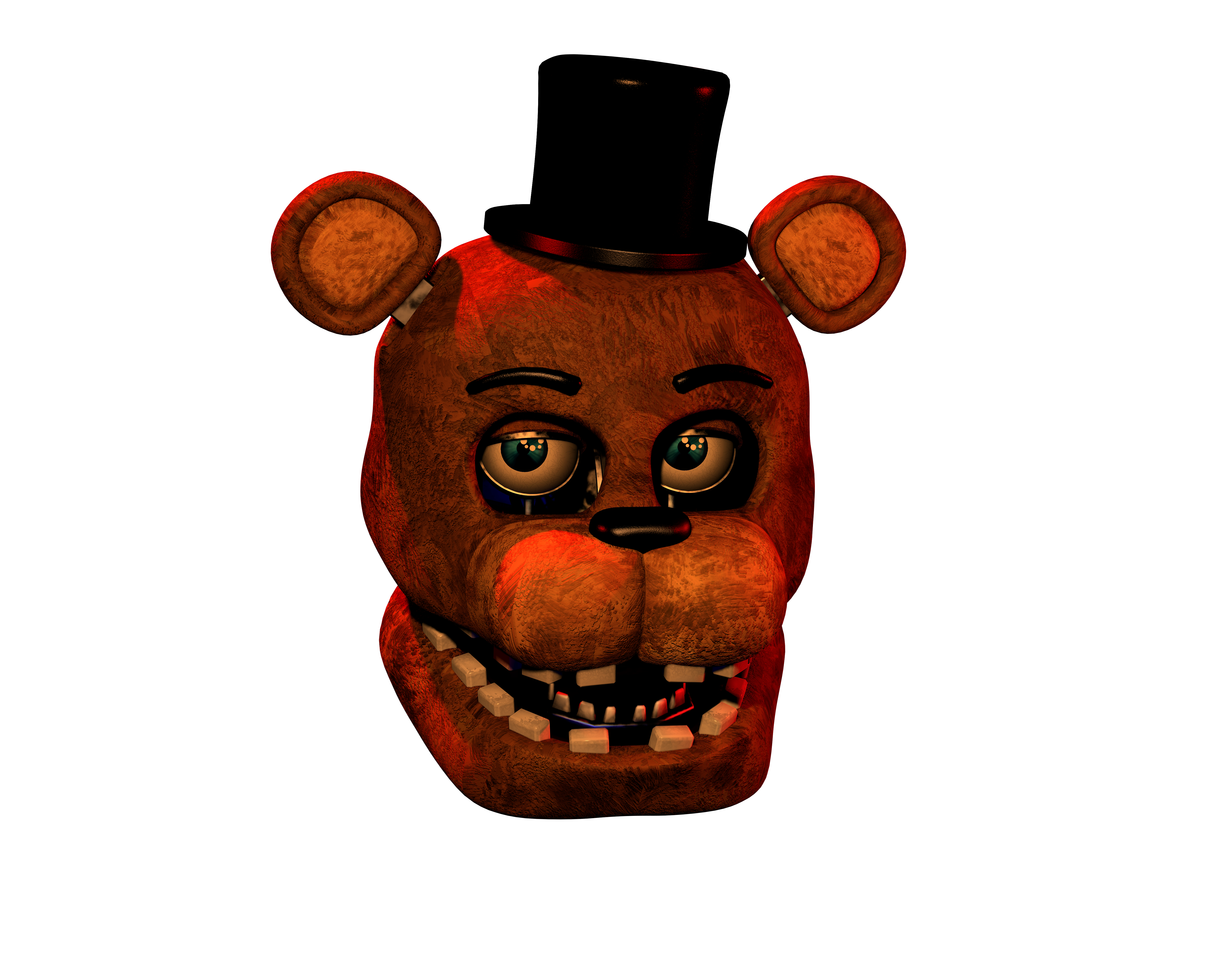 Freetoedit Fnaf Withered Freddy Head - Five Nights At Freddy's