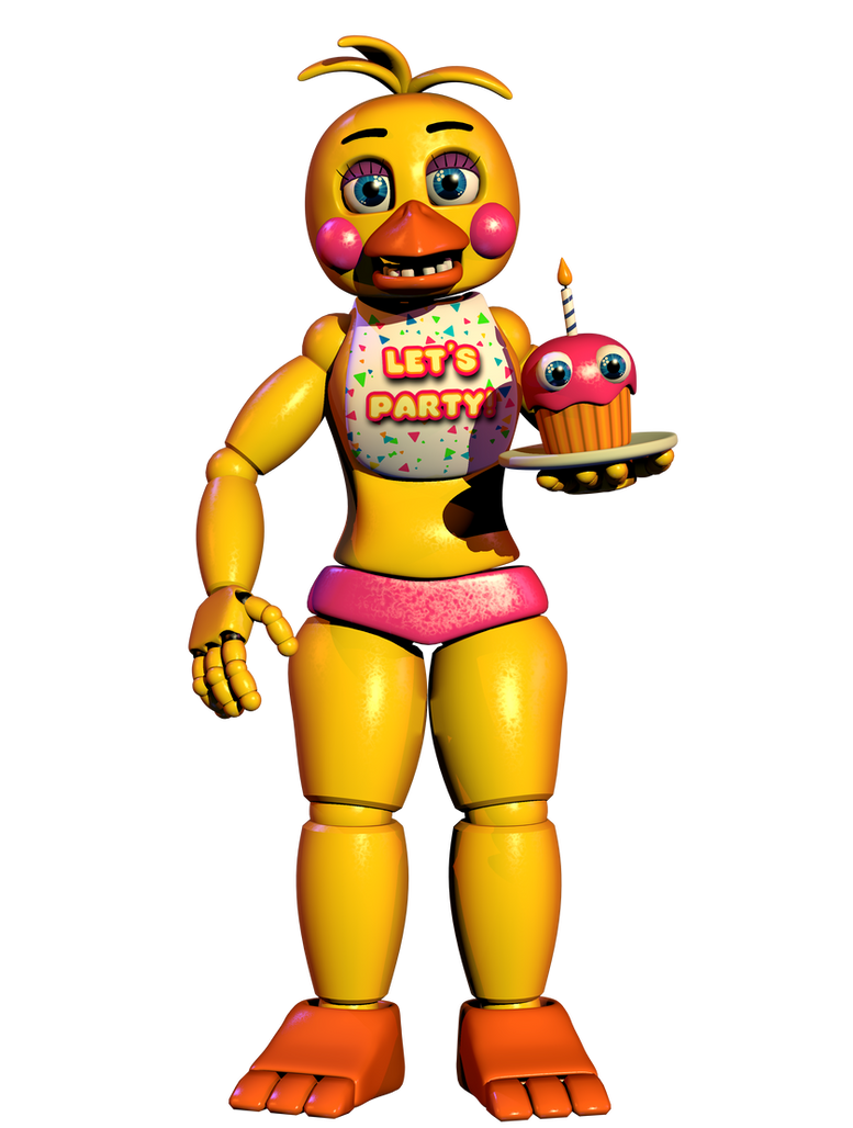 FNaF C4D FNaF 2 Toy Chica By BrussPictures On DeviantArt fnaf-c4d-fnaf-2-toy-chica-by-brusspictures-on-deviantart