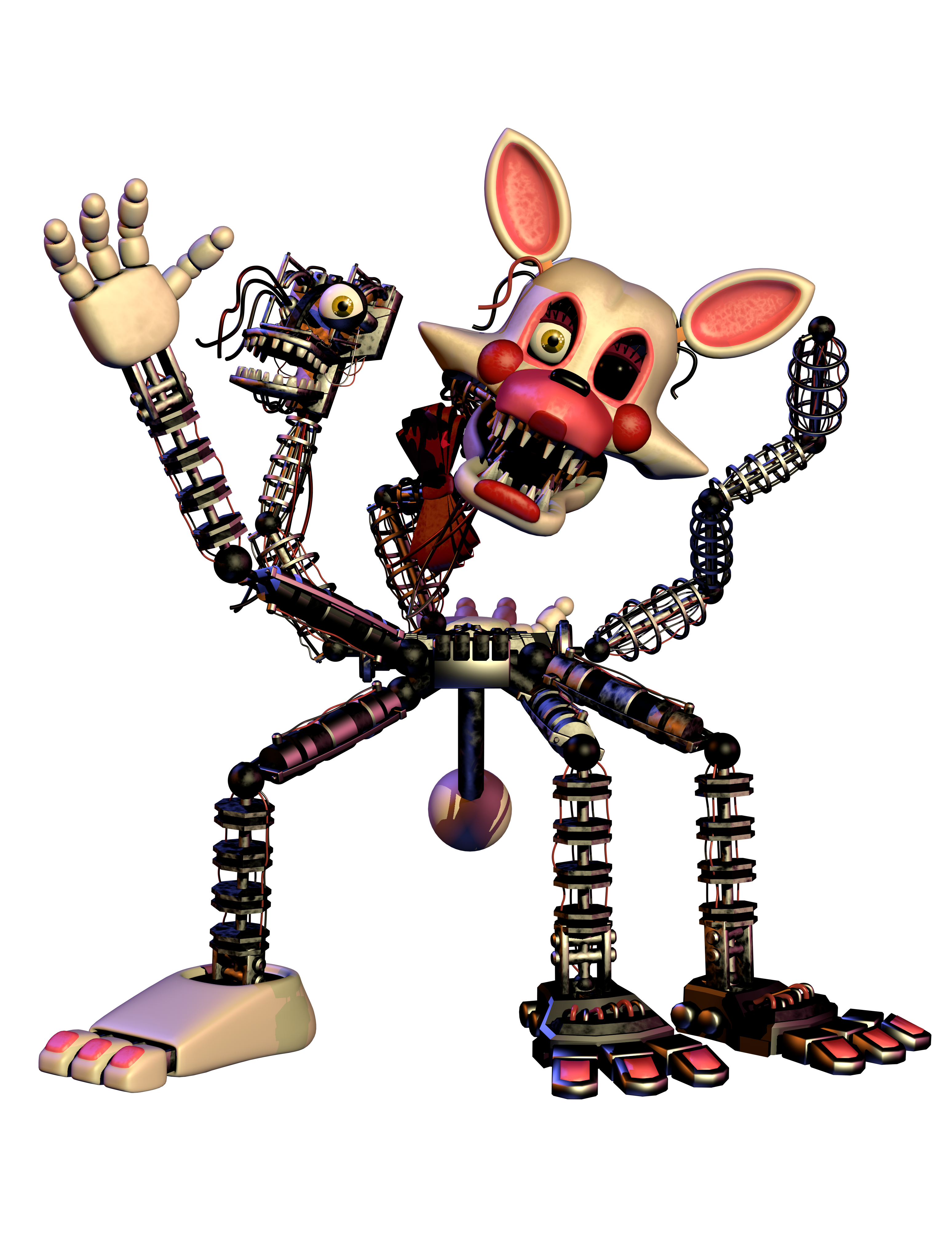 Mangle - FNAF 2 by SaiNeko08 on DeviantArt