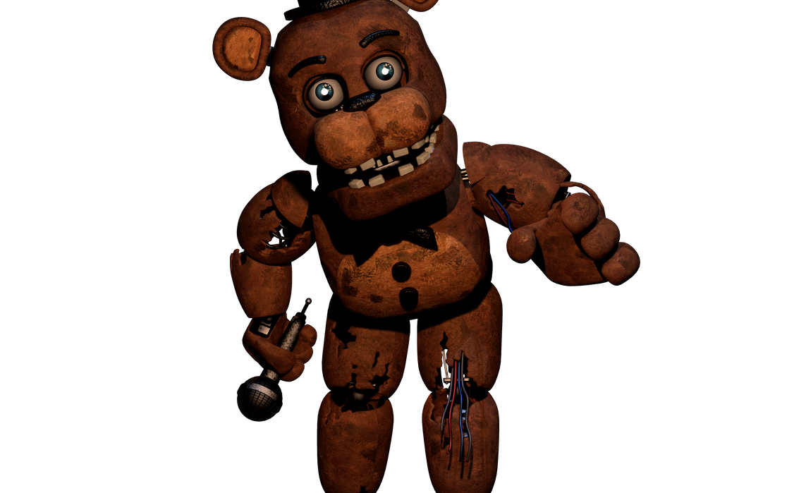 Withered Freddy Full Body - five nights at freddys 2 post - Imgur