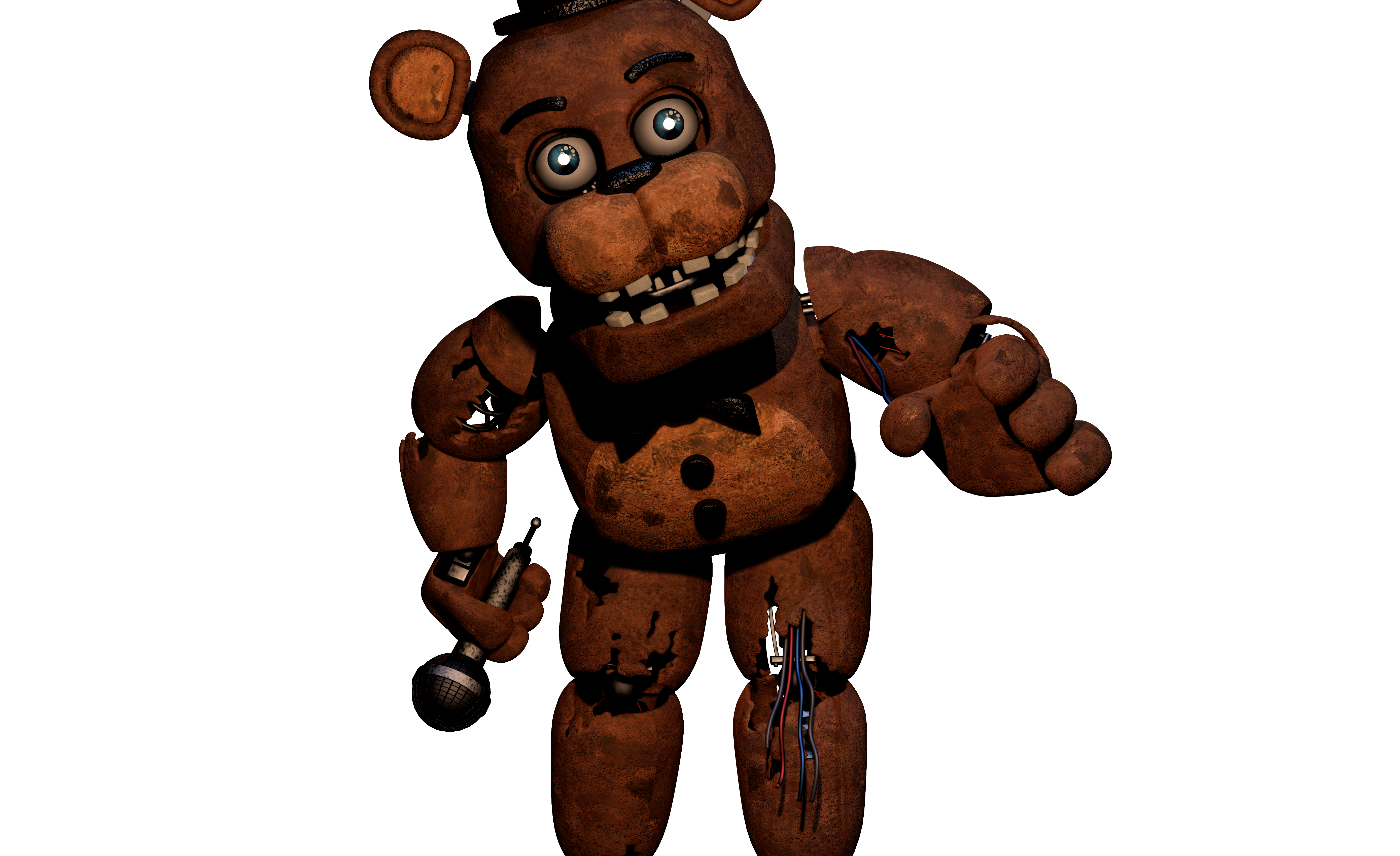 FNaF C4D  FNaF 2 Withered Freddy Jumpscare V2 by BrussPictures on  DeviantArt