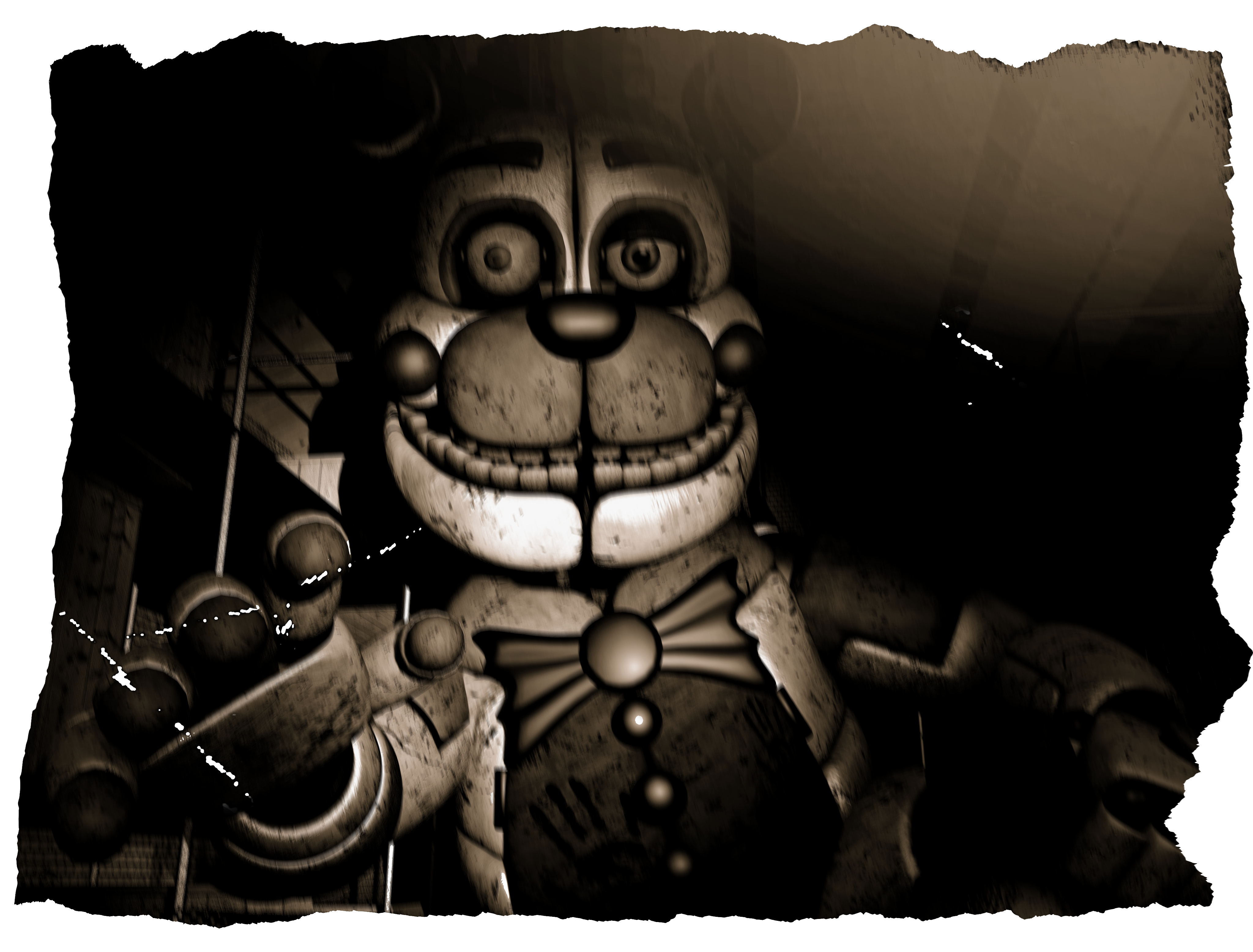 FNaF C4D  FNaF 1 Freddy Fazbear Jumpscare by BrussPictures on DeviantArt