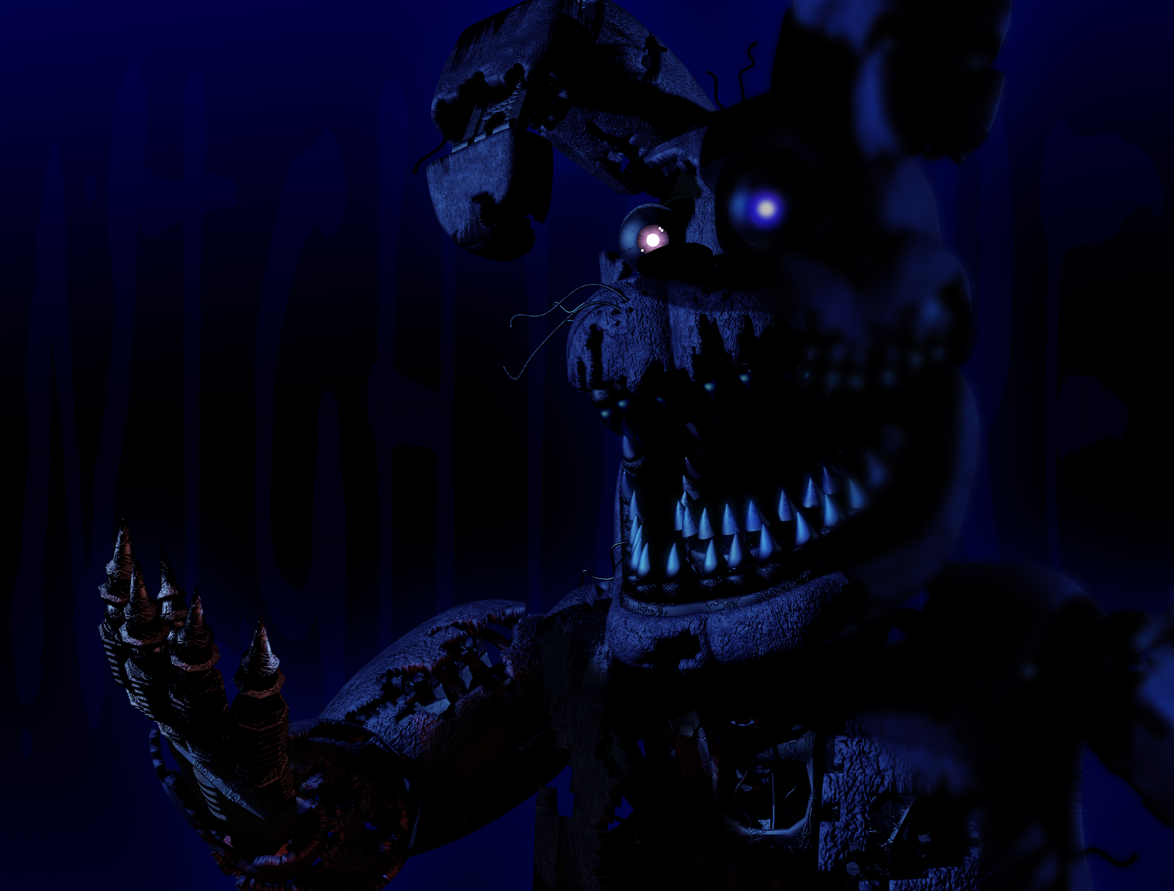 SFM FNAF4] Nightmare Bonnie Jumpscare (REMAKE)