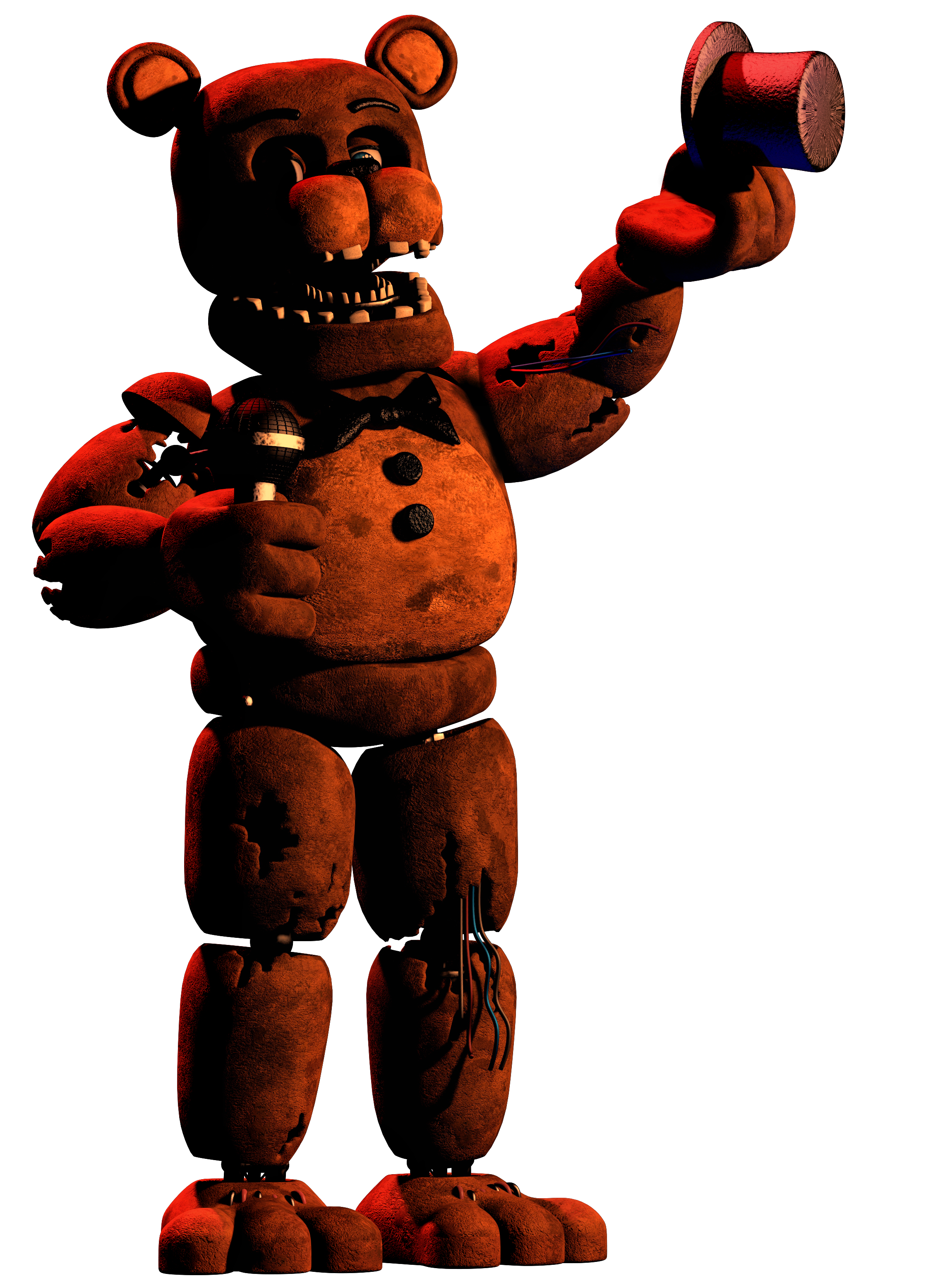 FNaF C4D  FNaF 2 Withered Freddy Office Remake V1 by BrussPictures on  DeviantArt