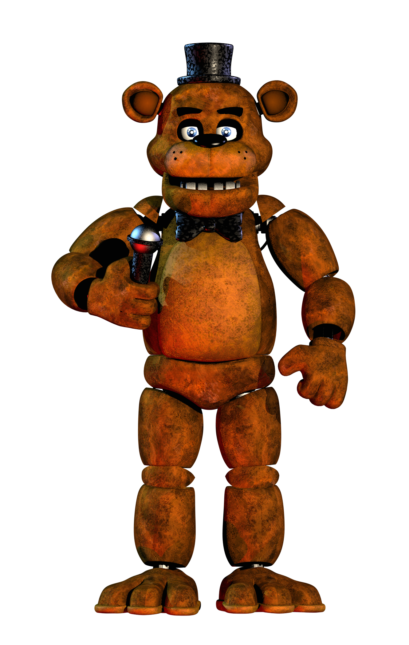 FNAF 1: FREDDY FAZBEAR FULL BODY V.4 by Estevamgamer on DeviantArt