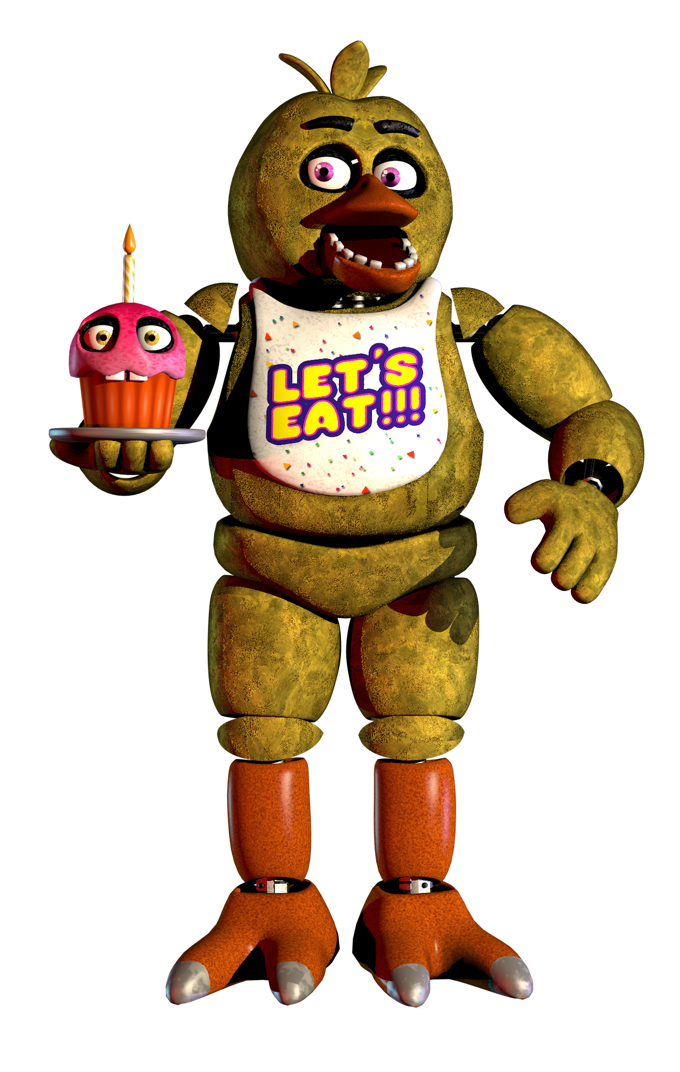 Chica Fnaf Png Image - Five Nights At Freddys Chicken,Fnaf Png - free  transparent png images 