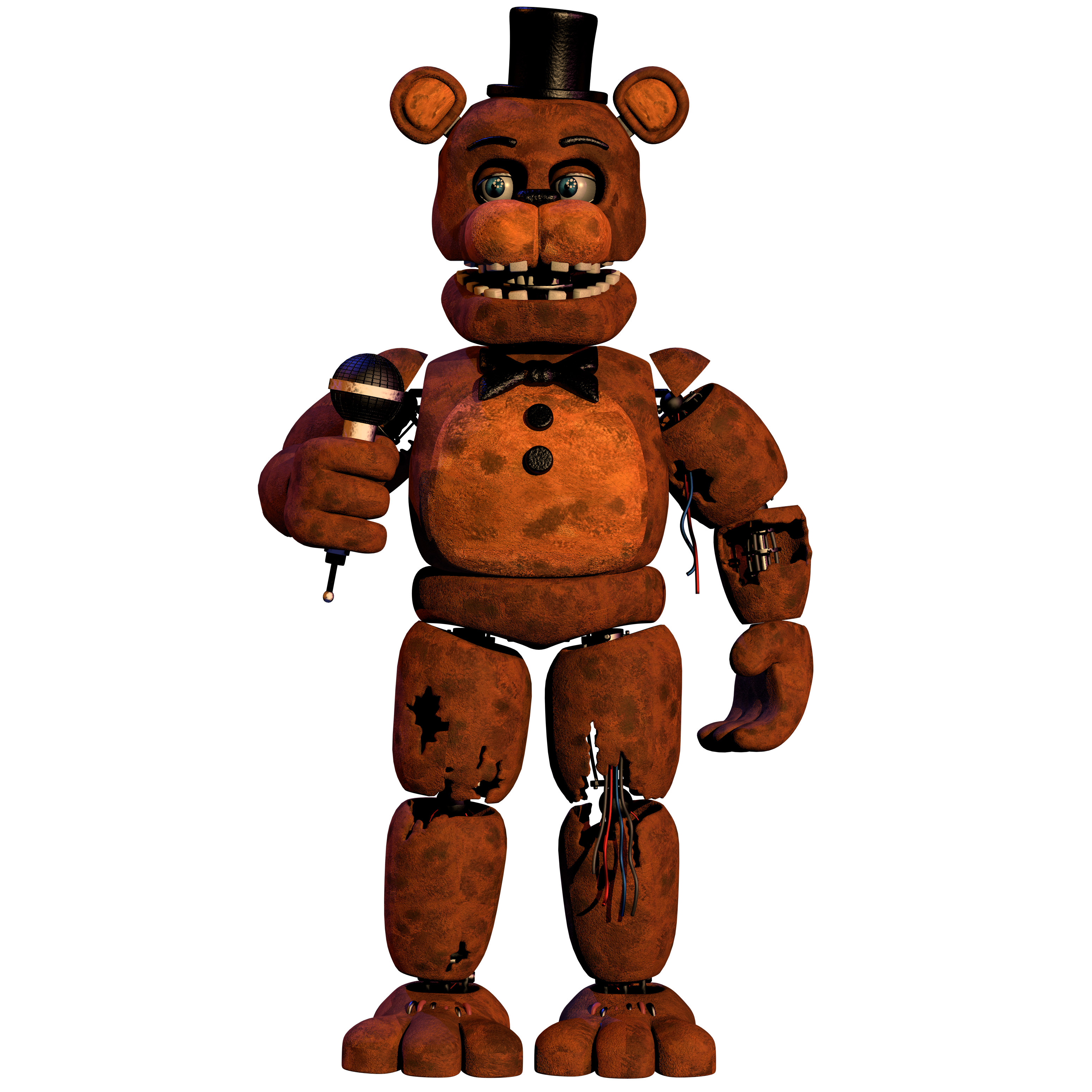 Withered Freddy Full Body PNG by BrussPictures on DeviantArt
