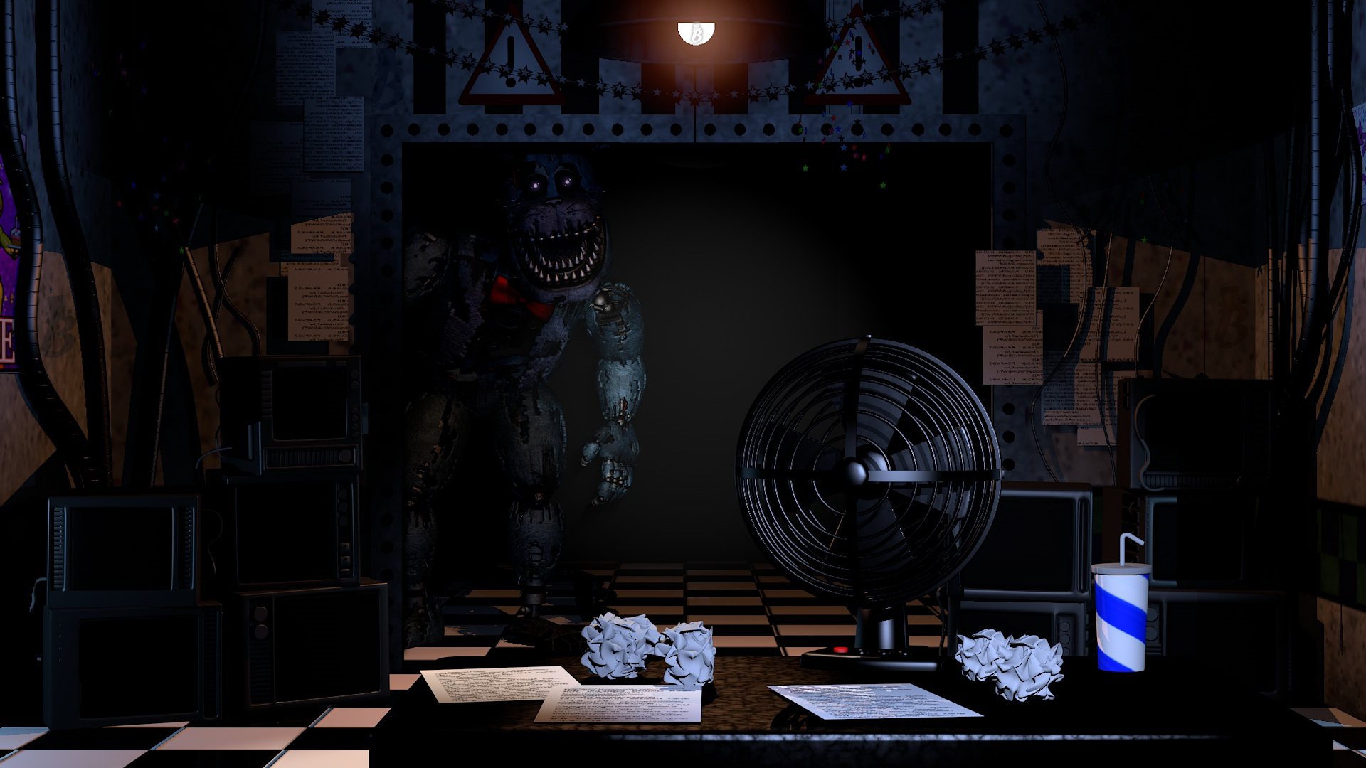 FNaF C4D  FNaF 4 Nightmares by BrussPictures on DeviantArt