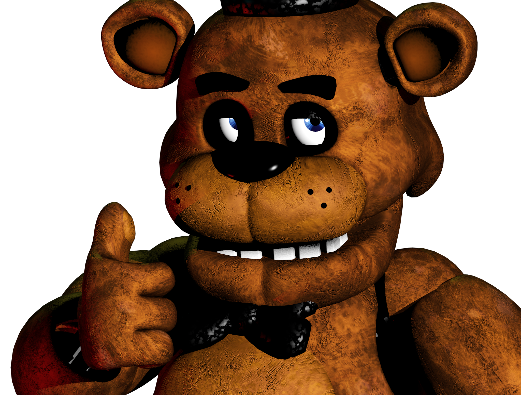 Freddy Fazbear Fnaf 1 Jumpscare 1 recreation by zueiroooooooooooo on  DeviantArt