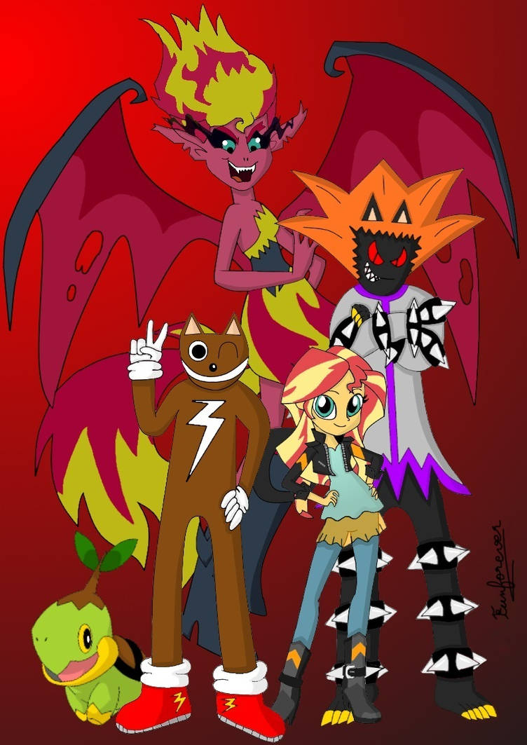 Demon Jen The heroes and the she-demon by Funforever on DeviantArt