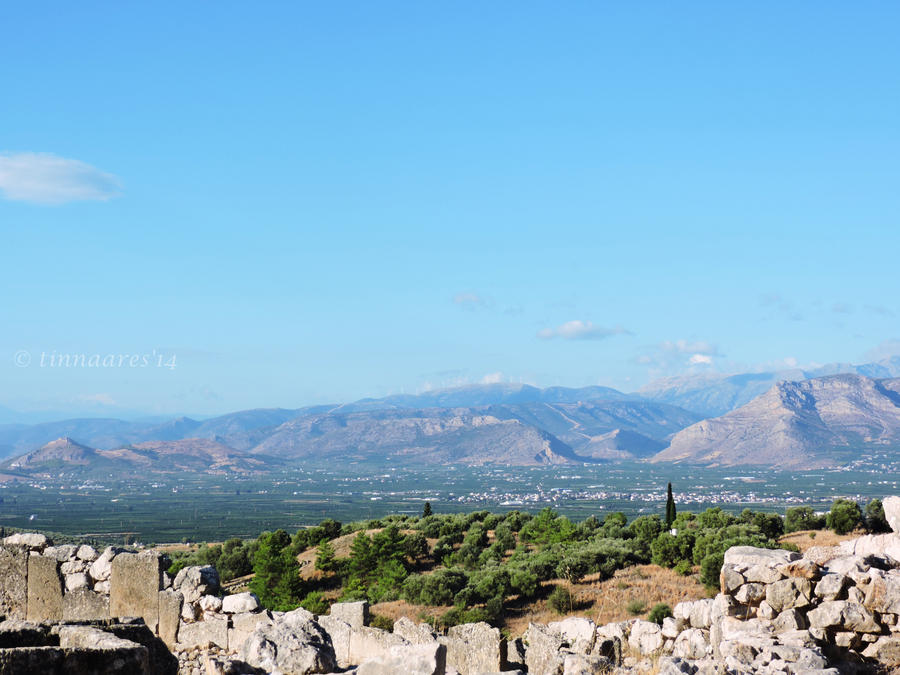 View from Mycenae