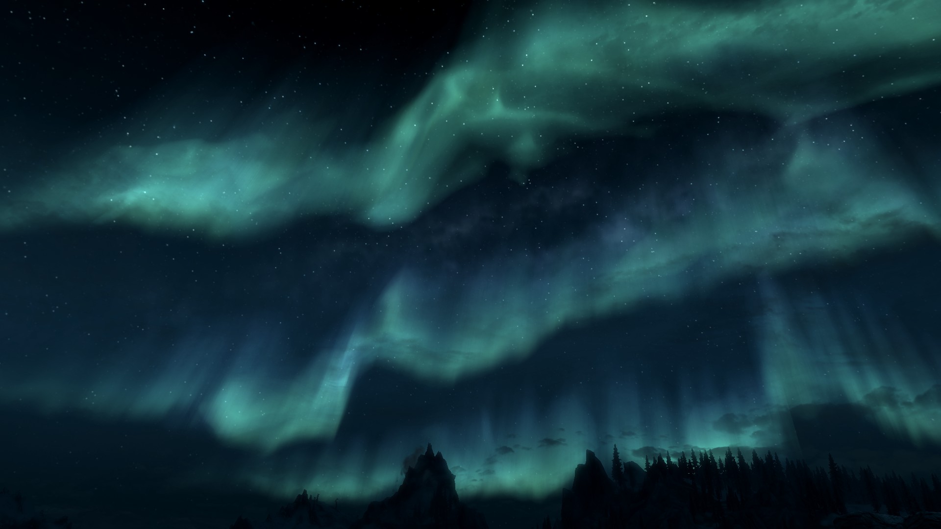 Skyrim Aurora Screenshot