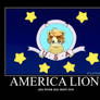 america lion poster