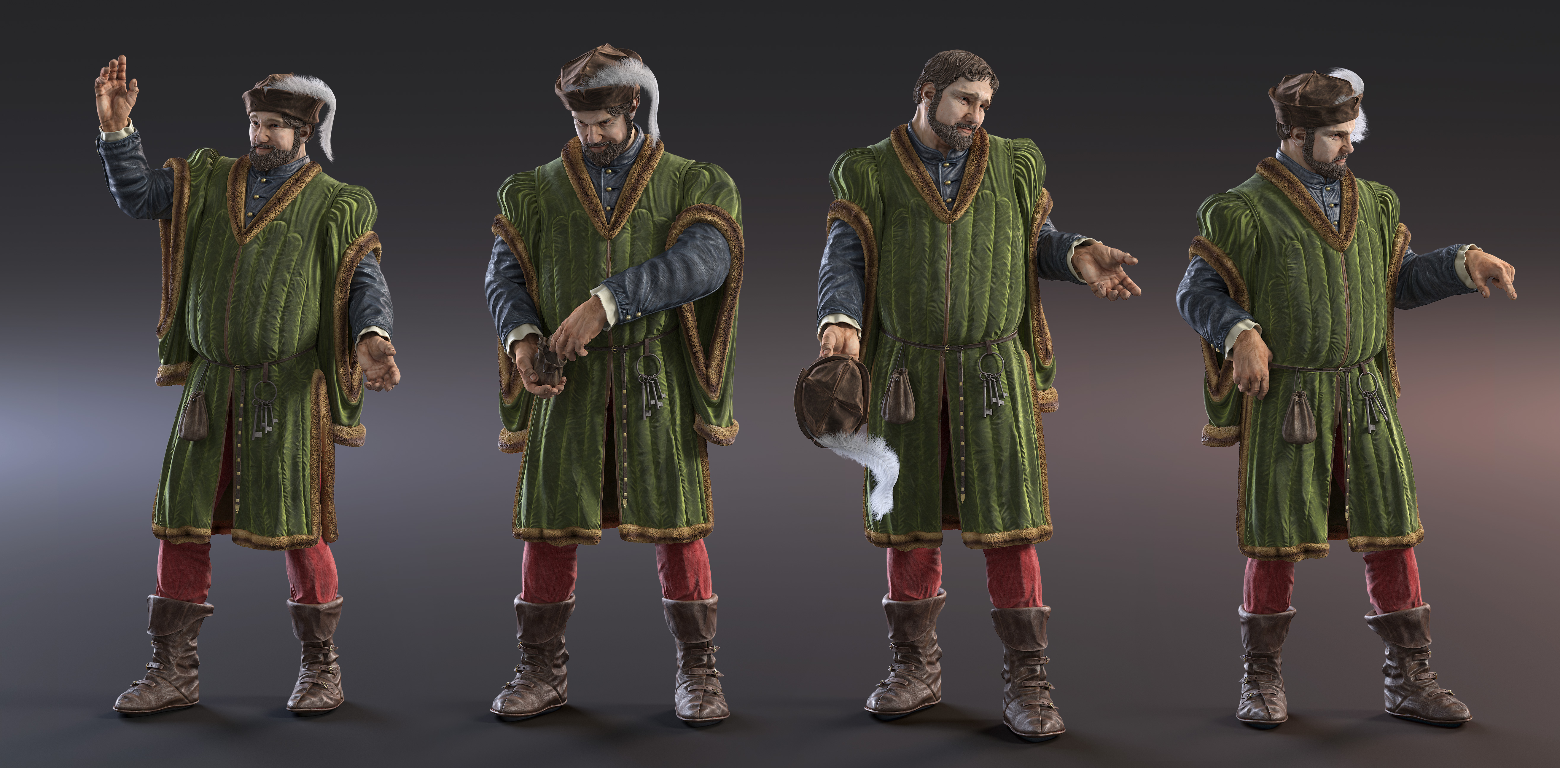 Medieval Merchat Late Medieval Merchant v1 by HenningKleist on DeviantArt