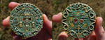 Ancient Aztec Medallion by HenningKleist