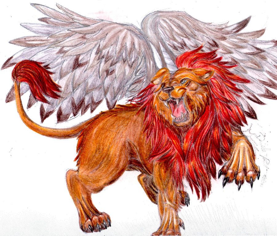 Тело льва голова орла. Грифон Лев мифология. Лев с крыльями. Лев с кры лььями. Мифический Лев с крыльями.