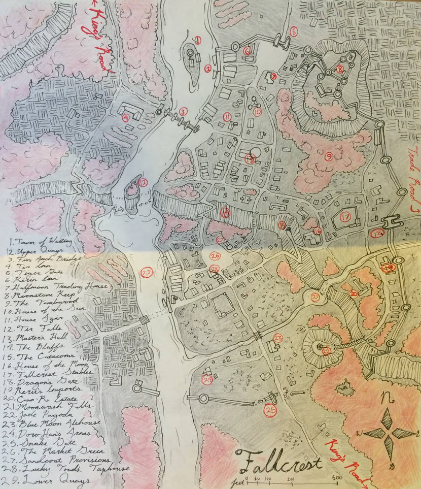 Fallcrest Map by Ogre-Mask on DeviantArt