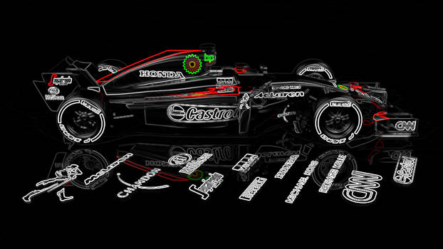 Mclaren honda livery concept