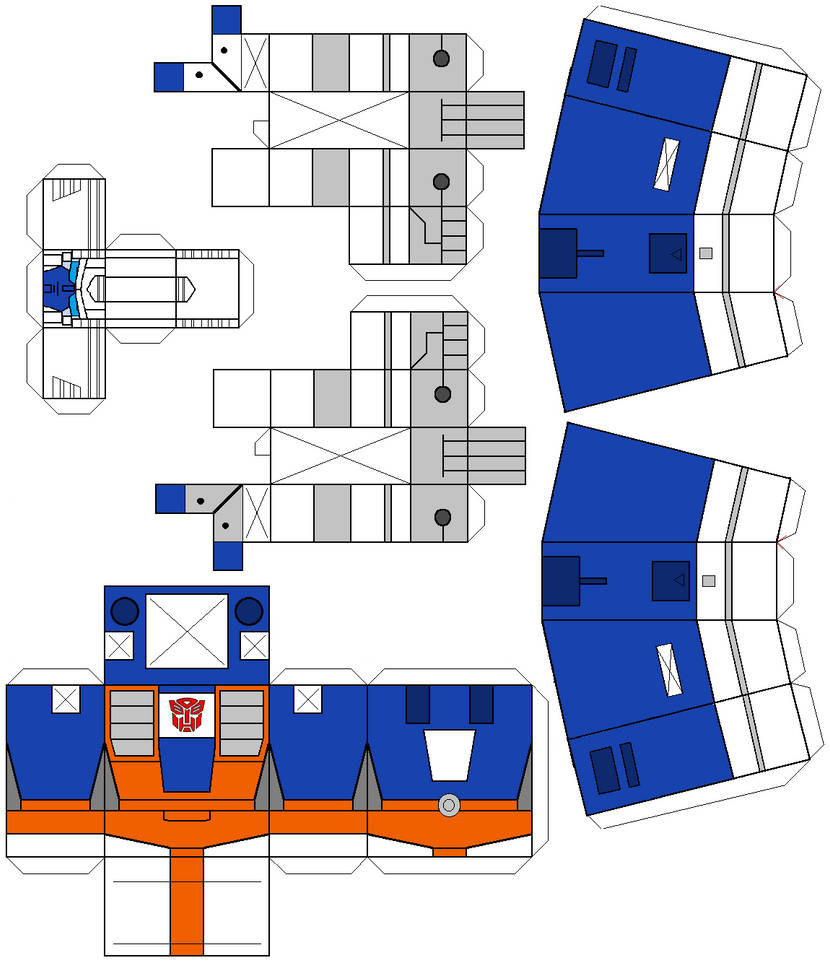 Transformers Papercraft Fly-Up (Part.1) by manohuevo123 on DeviantArt
