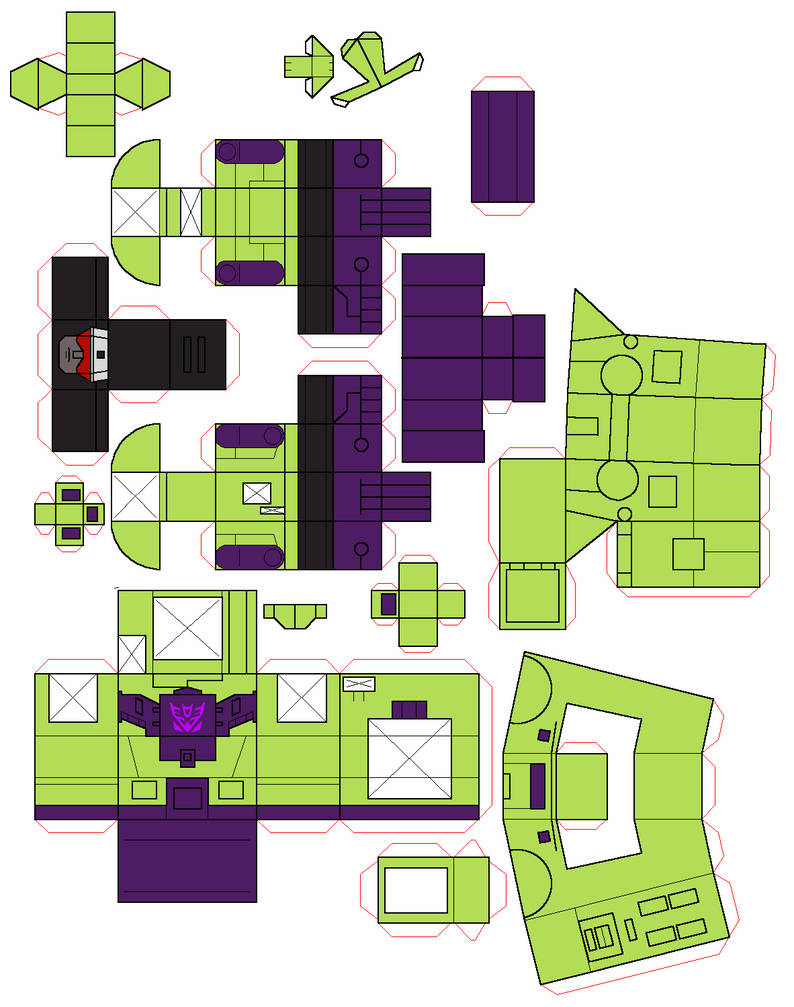 Transformers Papercraft Devastator by manohuevo123 on DeviantArt Transformers Papercraft Devastator by manohuevo123 on DeviantArt