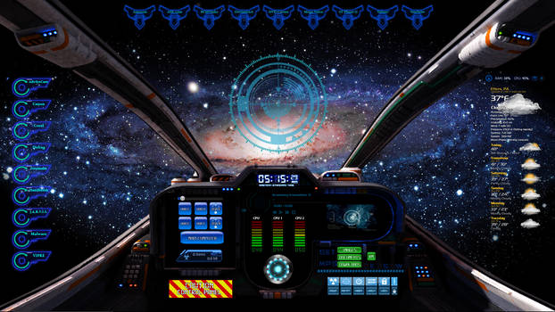 Spaceship Cockpit