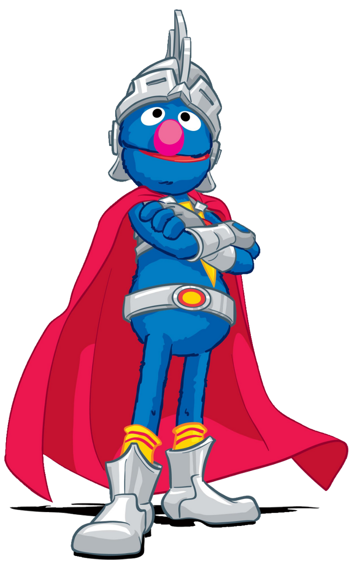 Super Grover 2.0 Transparent PNG by Isayele87 on DeviantArt