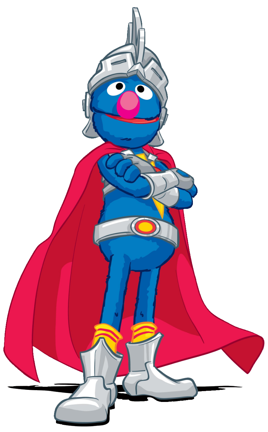 Super Grover 2.0 Transparent PNG by Isayele87 on DeviantArt