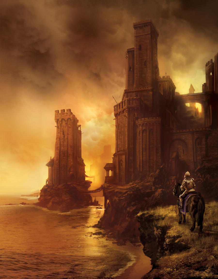 Greyjoy's castle, ASOIAF... by MarcSimonetti