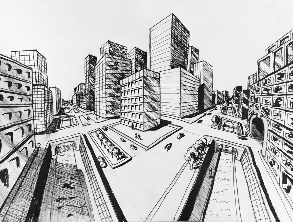 2 point perspective