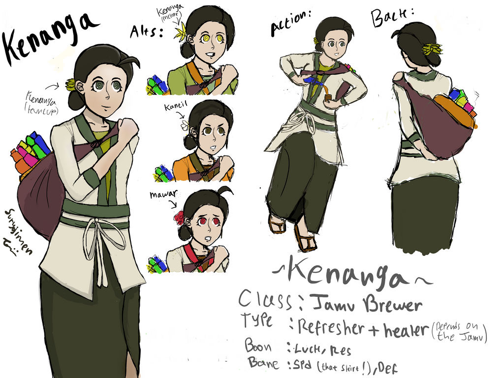 Kenanga the Jamu Lady by Suryojimen on DeviantArt