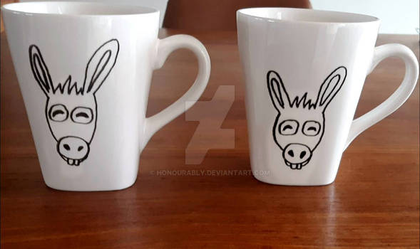 Donkey Mugs