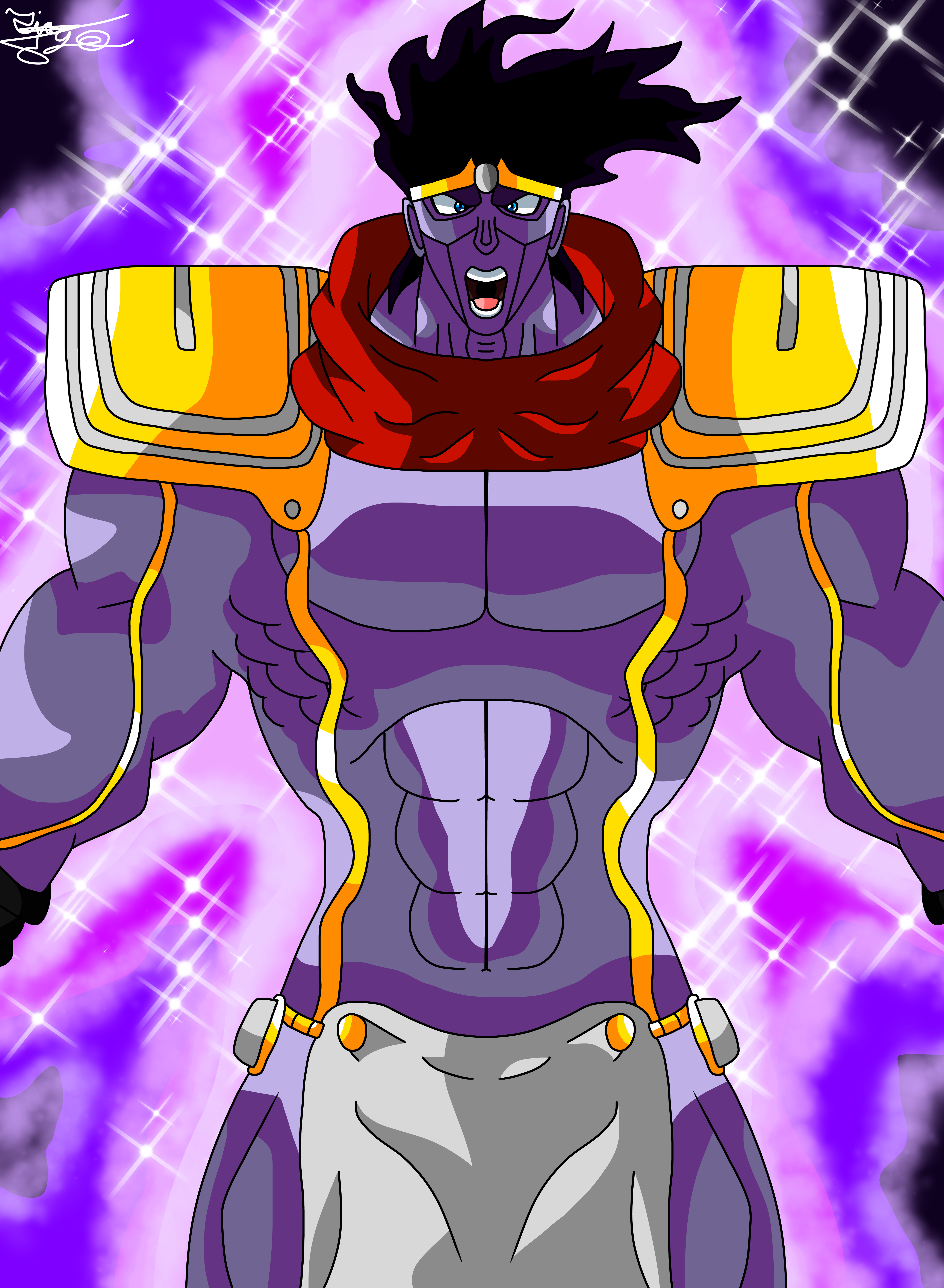 Star Platinum Requiem color 1 by Loadagain on DeviantArt