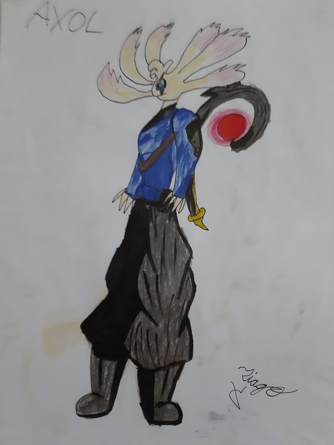 Axol by TiagoTheMangaka on DeviantArt