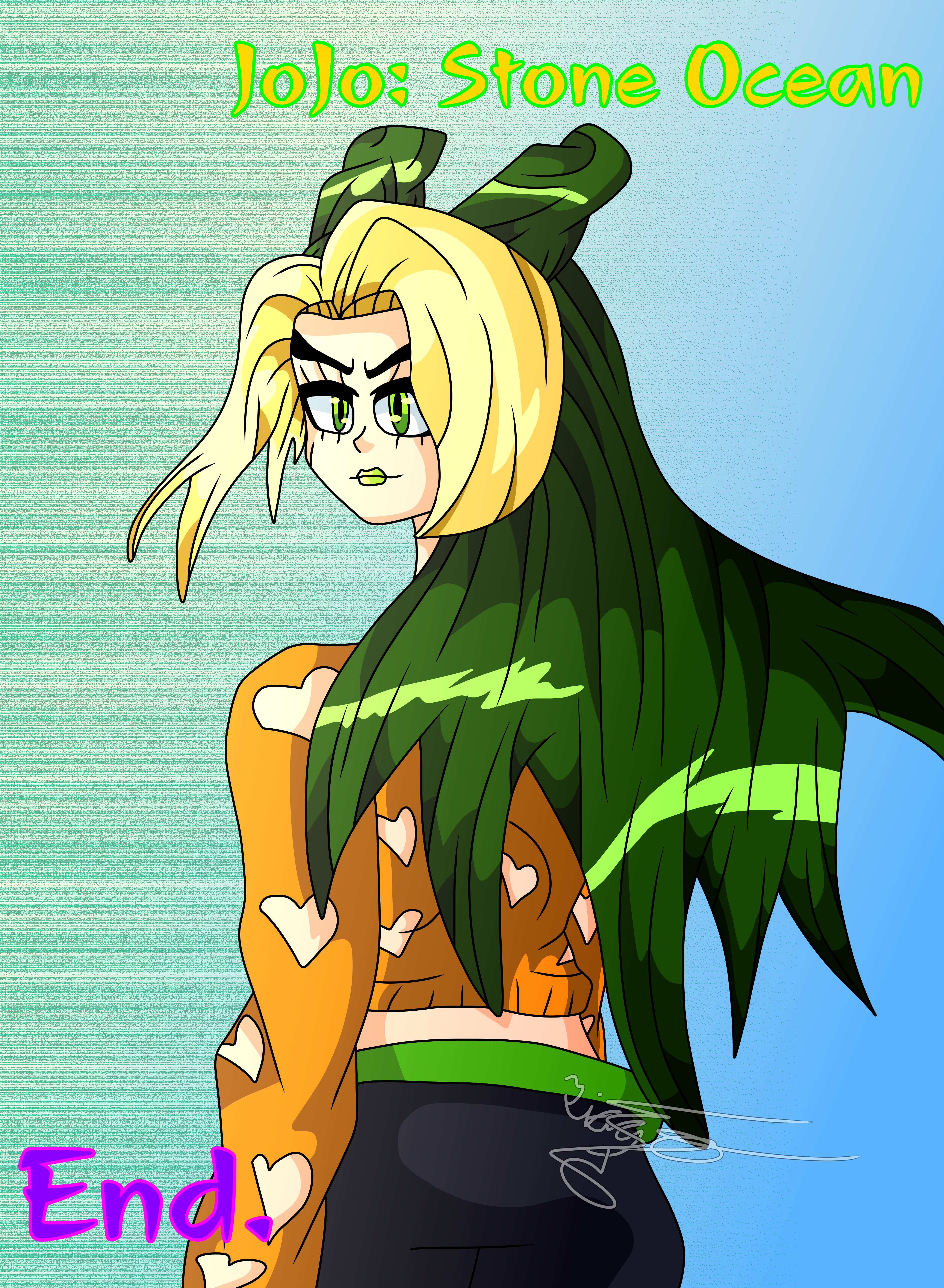 JJBA: Stone Ocean OC and stand by Clytemnon on DeviantArt