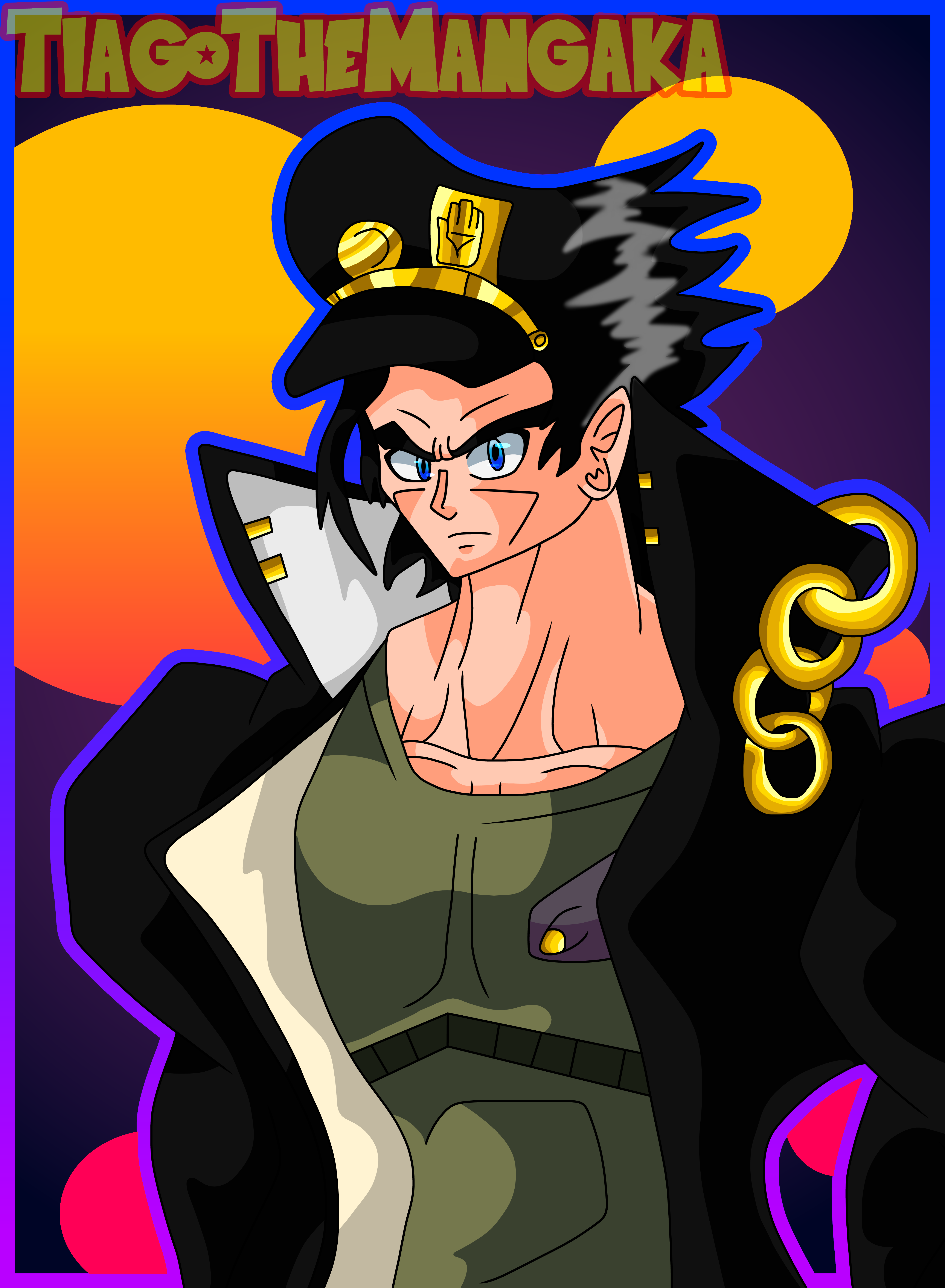 JOJO :: Jotaro Kujo and stand by Katong999 on DeviantArt