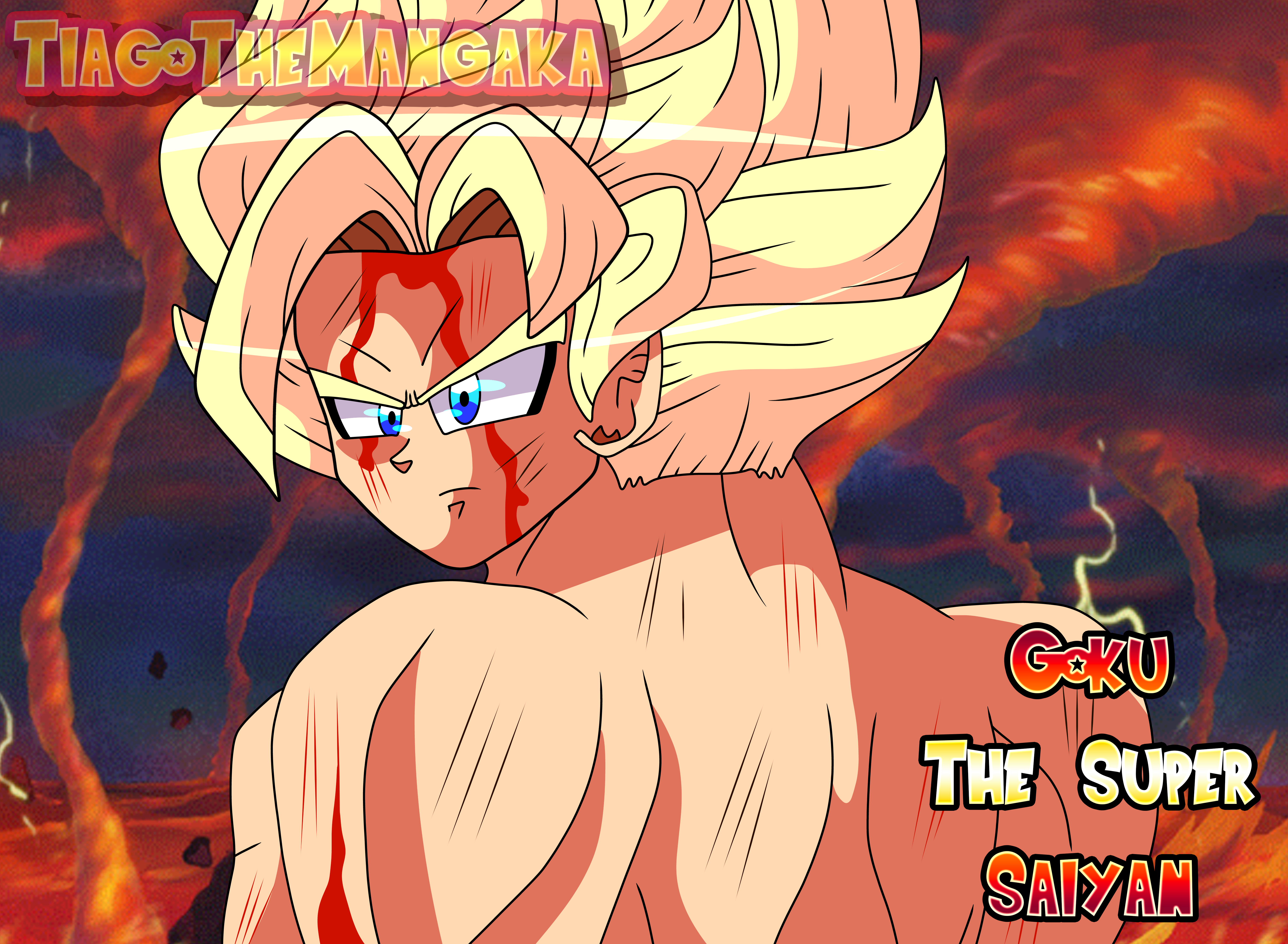 Goku Super Saiyan By: @Nickspekter