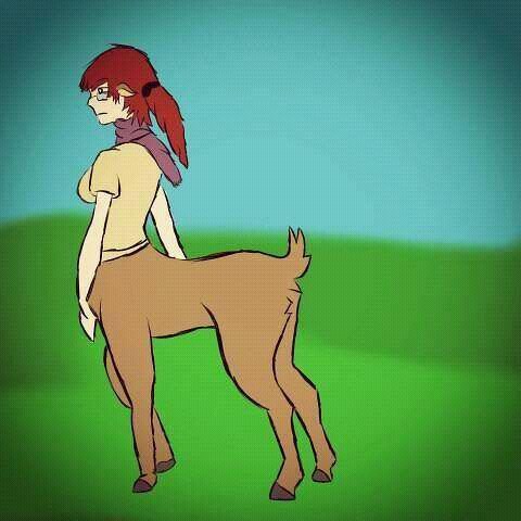 Stella, the Deertaur girl - Phone Draw