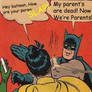 Batman slaps robin pregnancy test meme