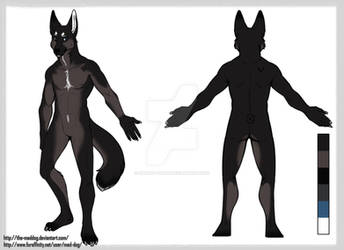 Anthro: Husky Character