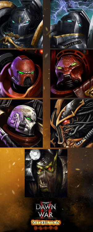 WH40k Elite Mod unit portrait pack I